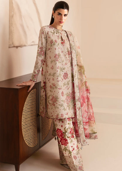 Jazmin - Embroidered Raw Silk