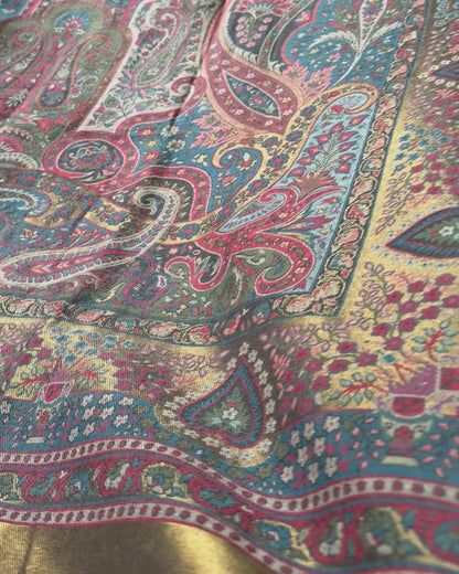 Kani woven jamawar shawl