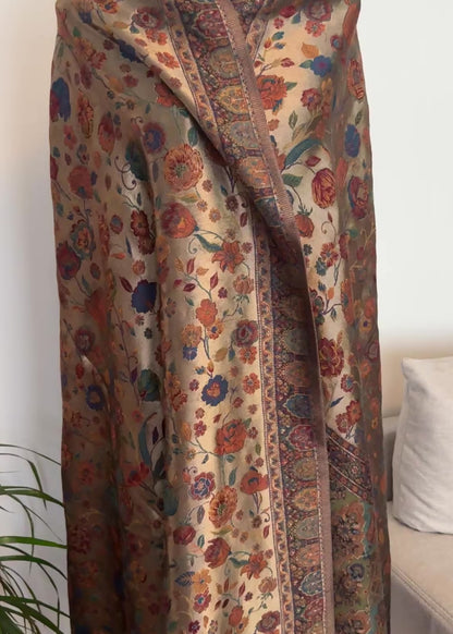 Moonlight Kani pashmina shawl