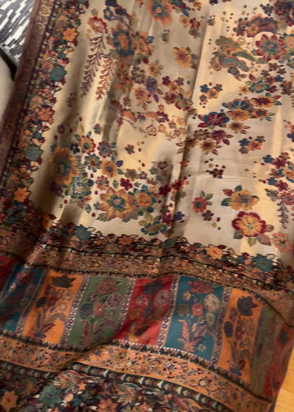 Moonlight Kani pashmina shawl